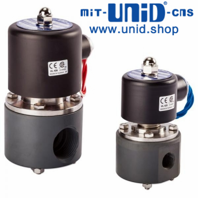 UDC-15电磁阀,耐强酸强碱腐蚀PVC电磁阀,UDC-15